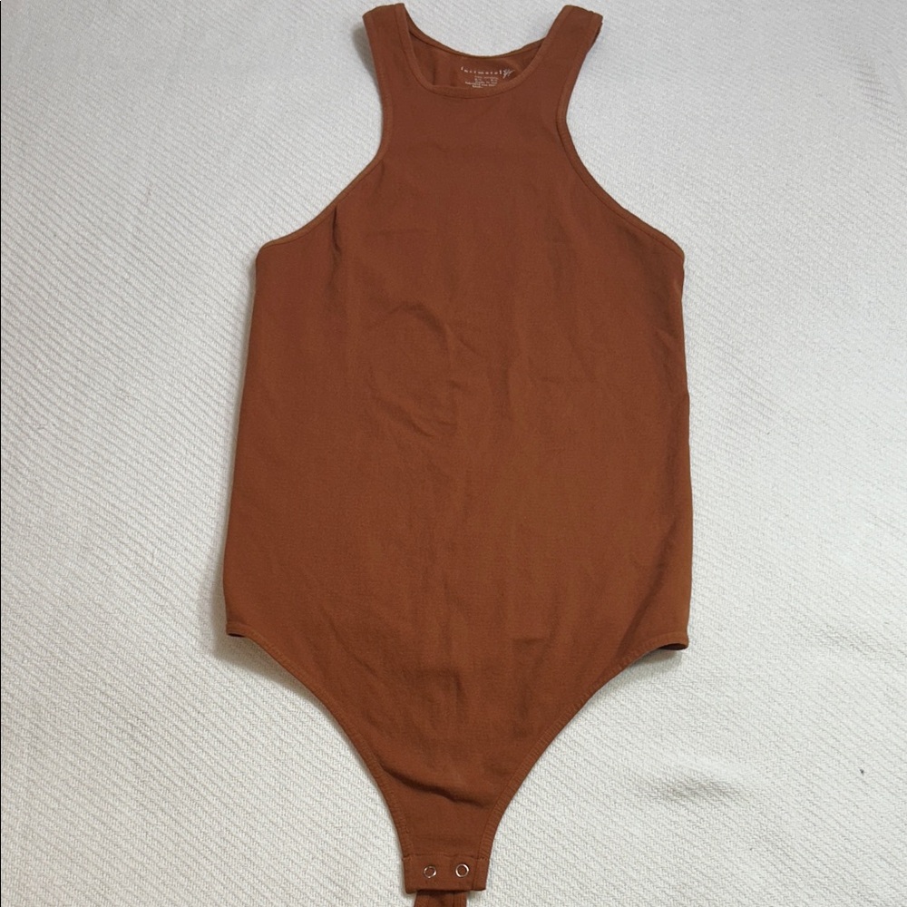 Free People Rust Bodysuit